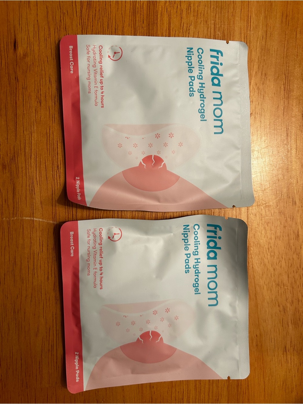 Frida Mom Cooling Hydrogel Nipple Pads - Pink